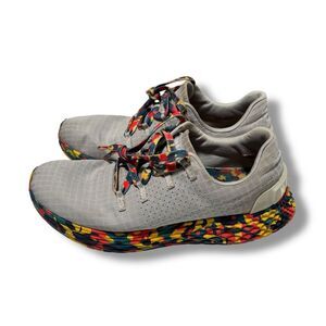 NoBull Men's Allday‎ Ripstop Runner Gym Train CrossFit Shoes Gray/Multi Size 7